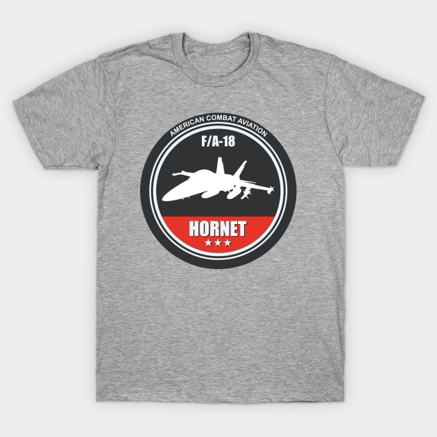 F/A-18 Hornet T-Shirt by Tailgunnerstudios